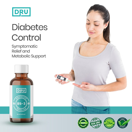 BS-3 Diabetes Control Drops – Natural Blood Sugar Support Formula