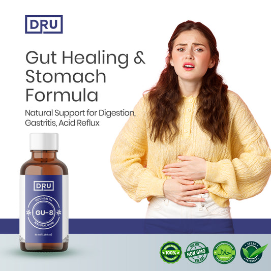 GU-8 Gut Healing Drops – Supports Digestive Lining & Mucosal Defense