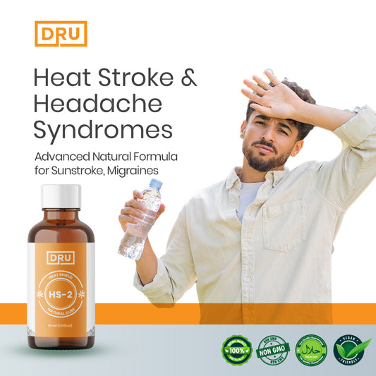 HS-2 Heat Stroke Relief Drops – Natural Protection from Sun & Dehydration